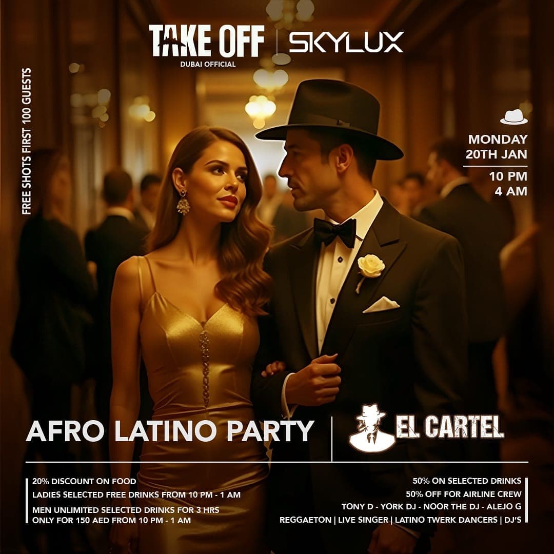 Afro Latino Party deal image
