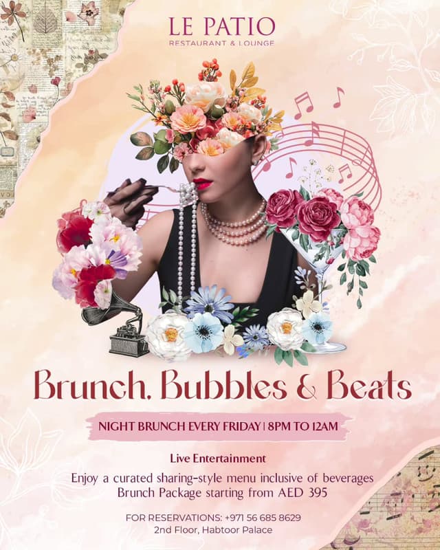 Brunch, Bubbles & Beats deal image