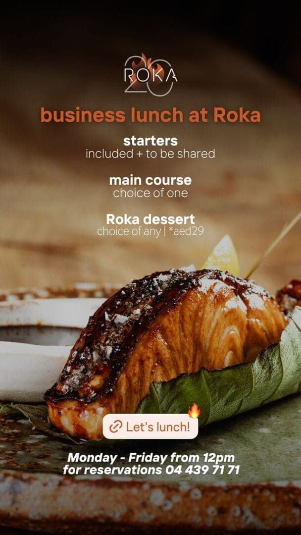 Business Lunch deal image