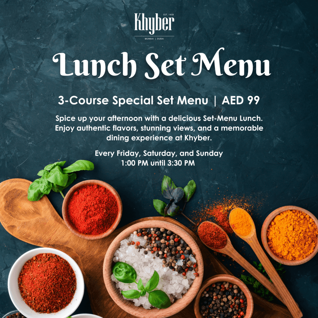 Khyber New Lunch Menu deal image
