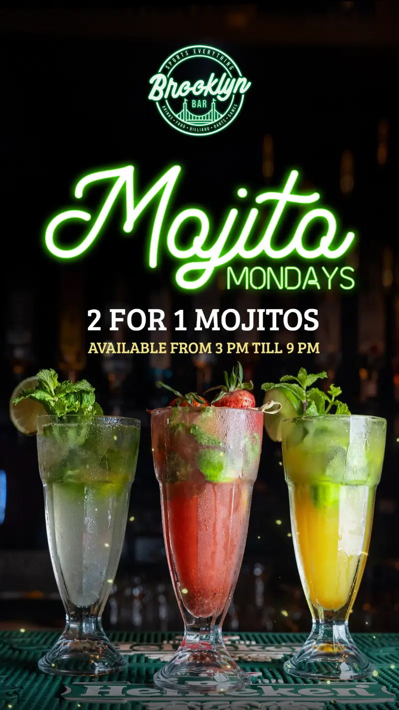 MOJITO MONDAYS deal image
