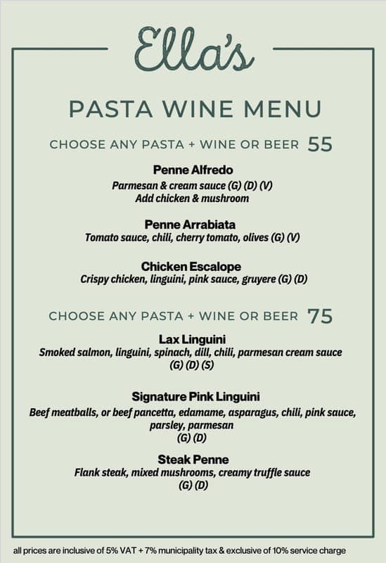 Pasta & Wine deal image