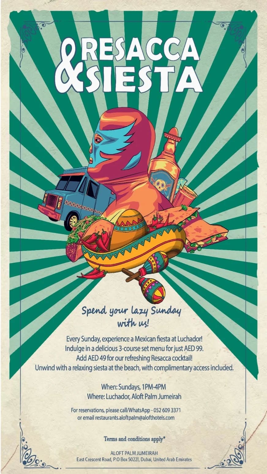 Resacca & Siesta deal image