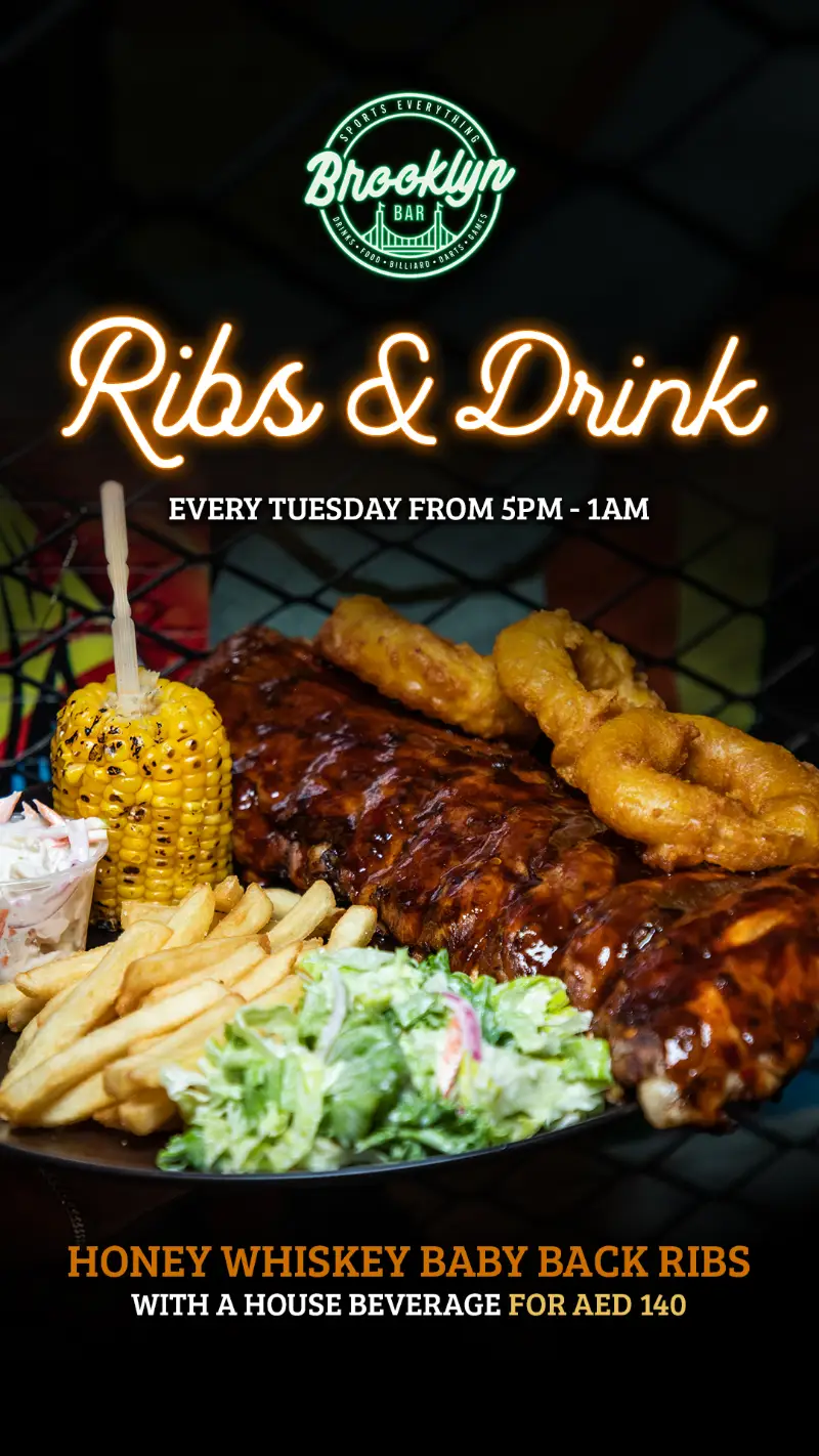 RIBS & DRINK deal image