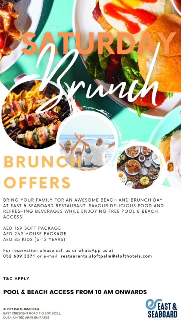 Saturday Brunch deal image