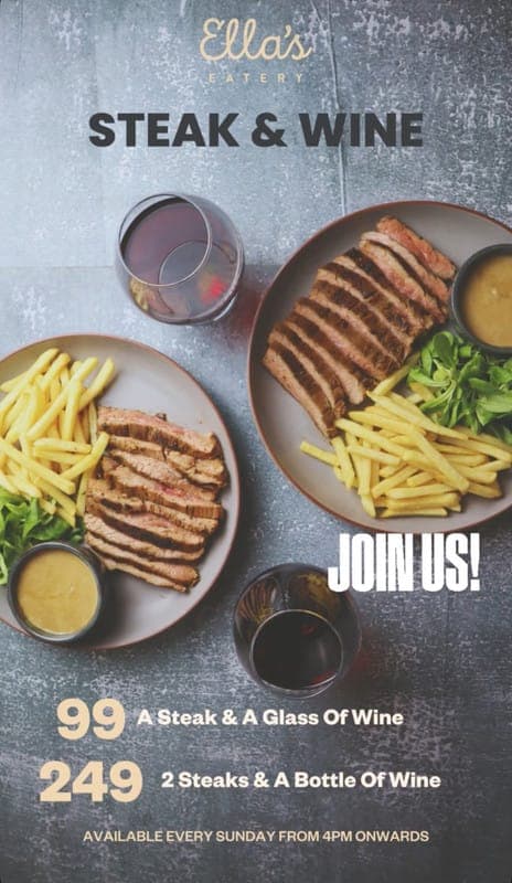 Steak & Wine deal image