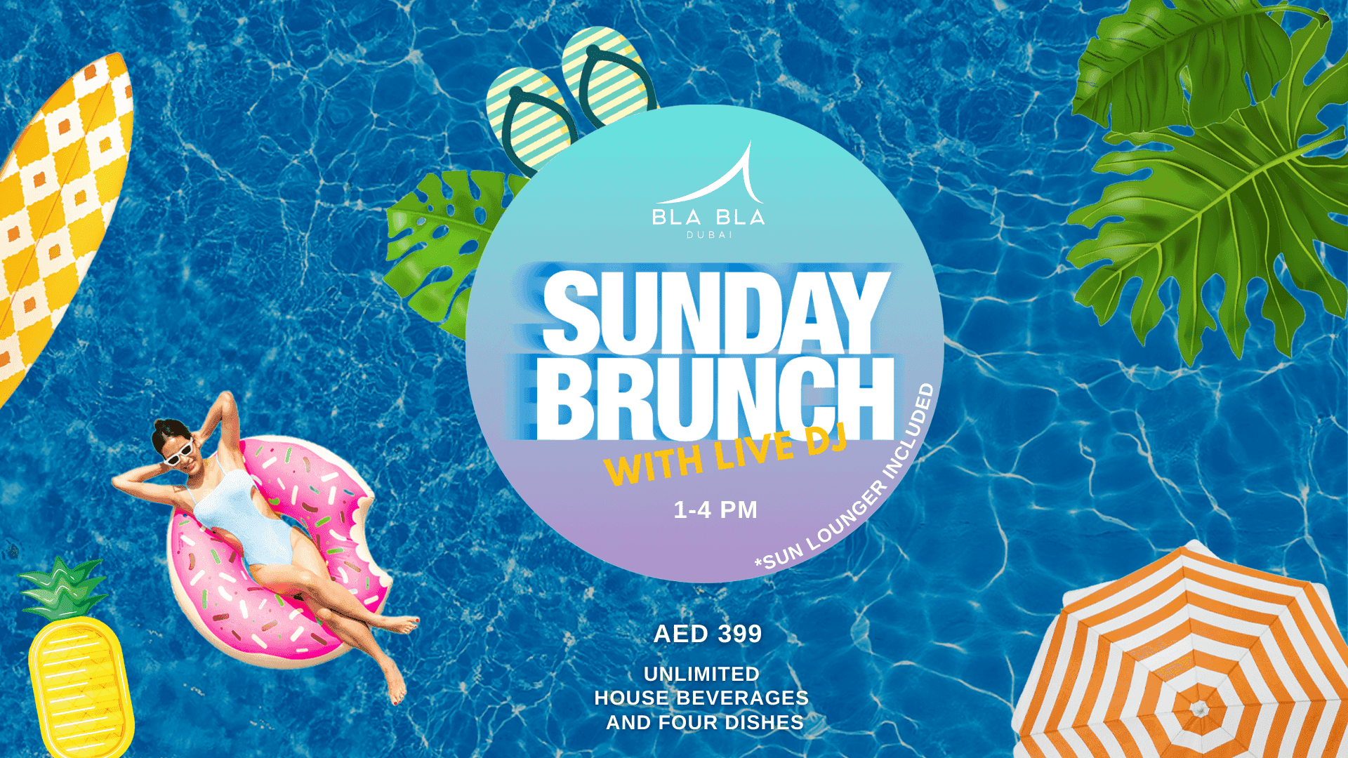 Sunday Pool Brunch deal image