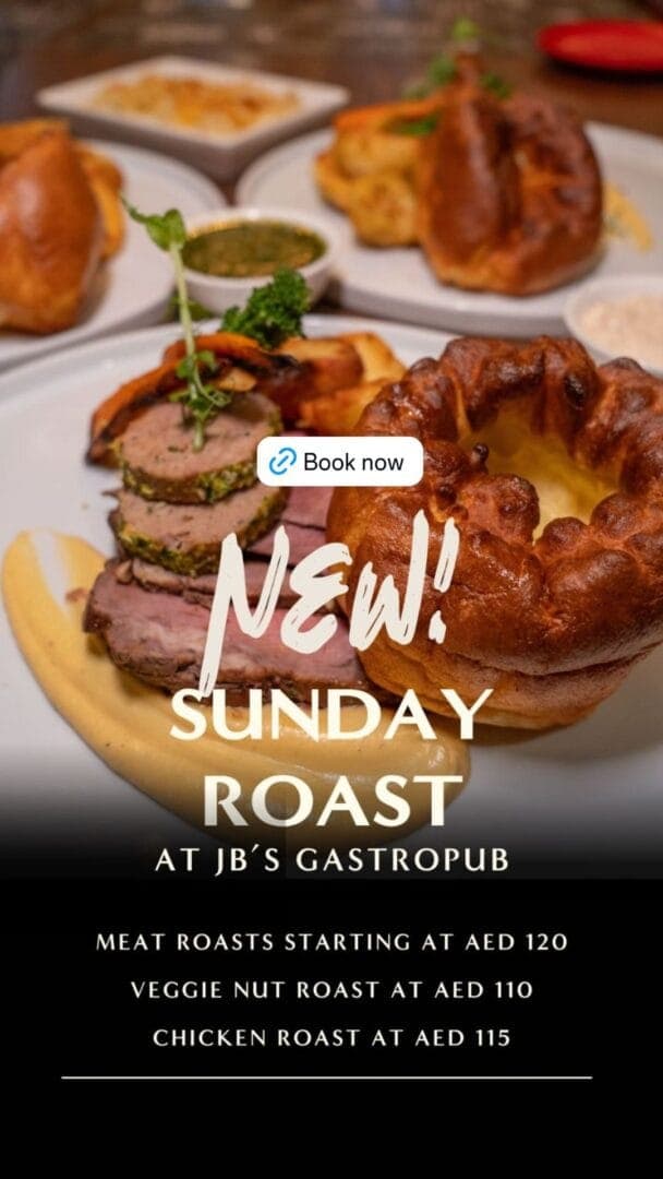 Sunday Roast at JB's deal image