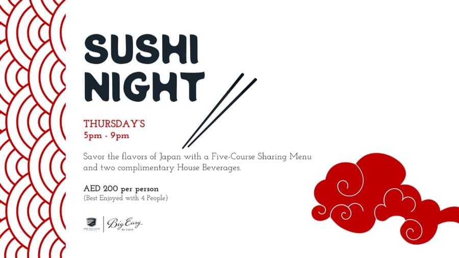 Sushi Night deal image