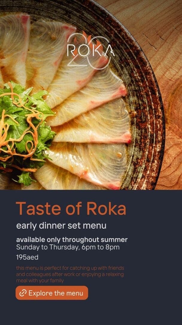 Taste of Roka deal image