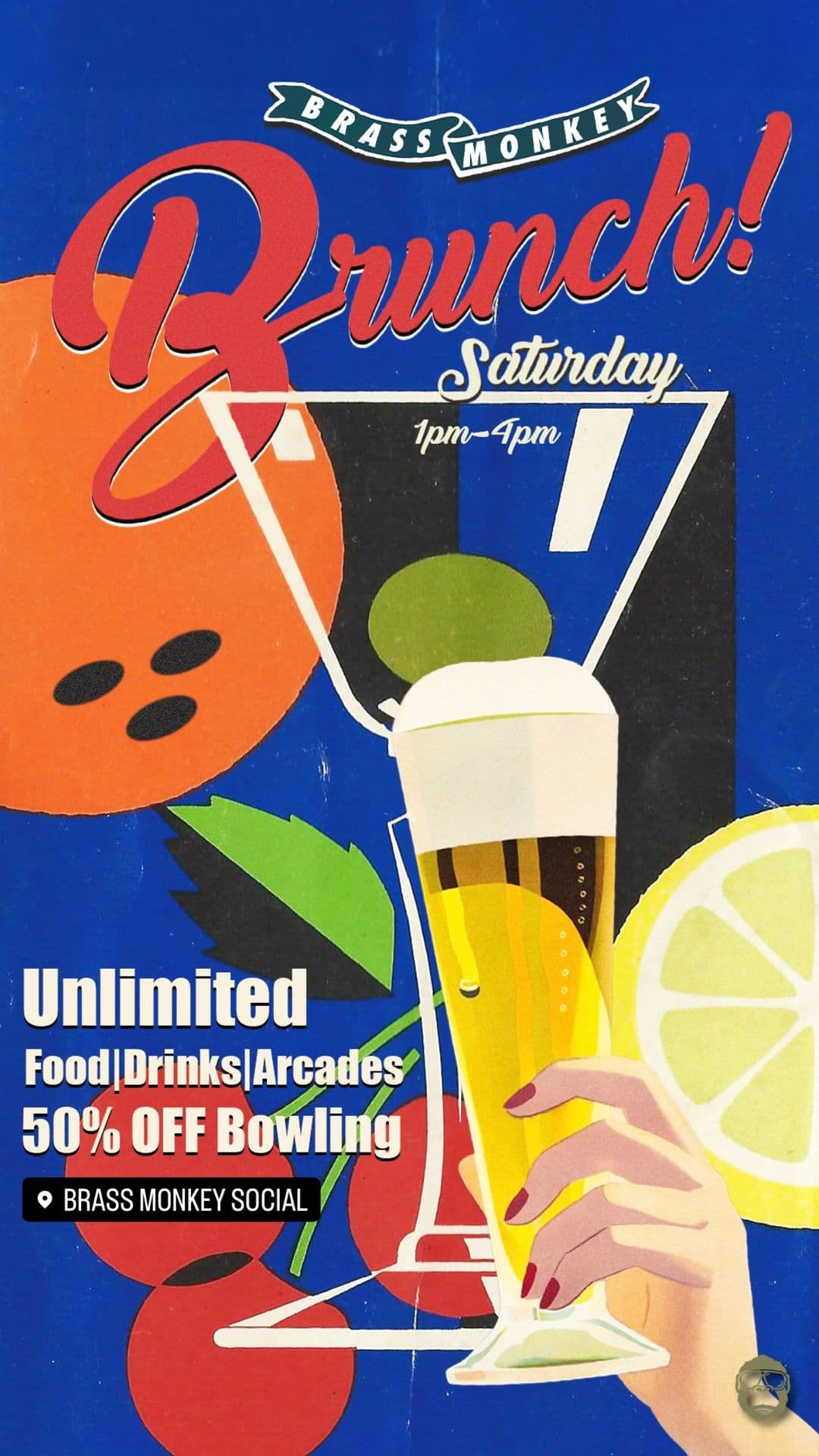 THE BRASS MONKEY BRUNCH deal image