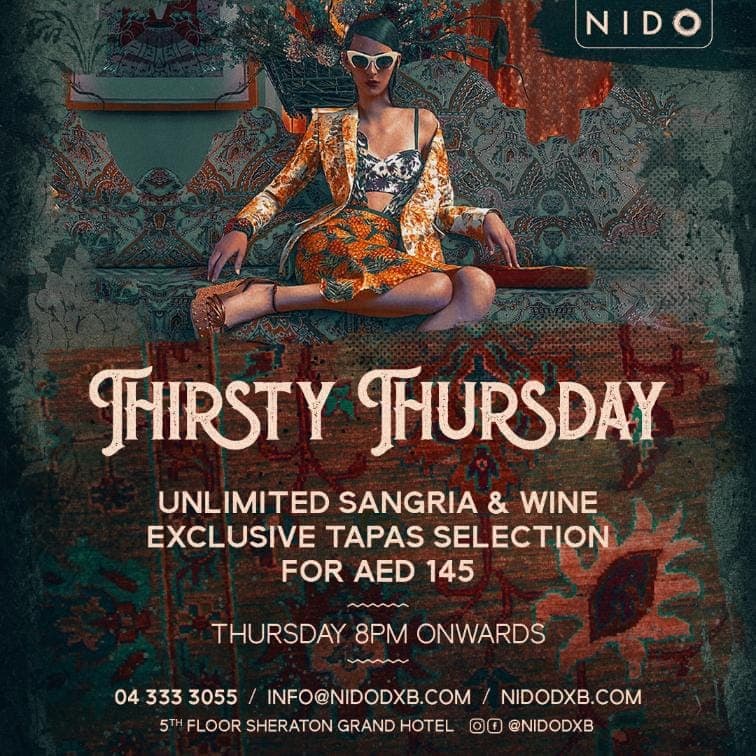 THIRSTY THURSDAY deal image