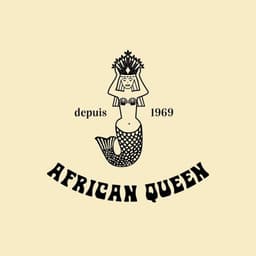 African Queen - J1 Beach logo