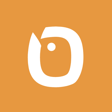 Orange Chameleon - West Beach logo