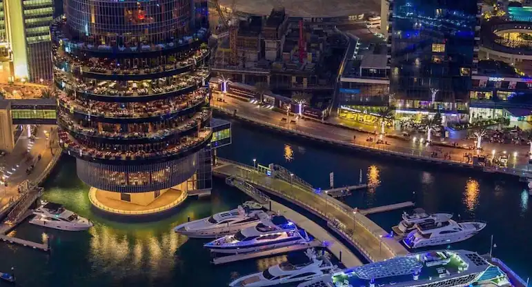 The Lotus Mega Yacht - Dubai Marina venue image