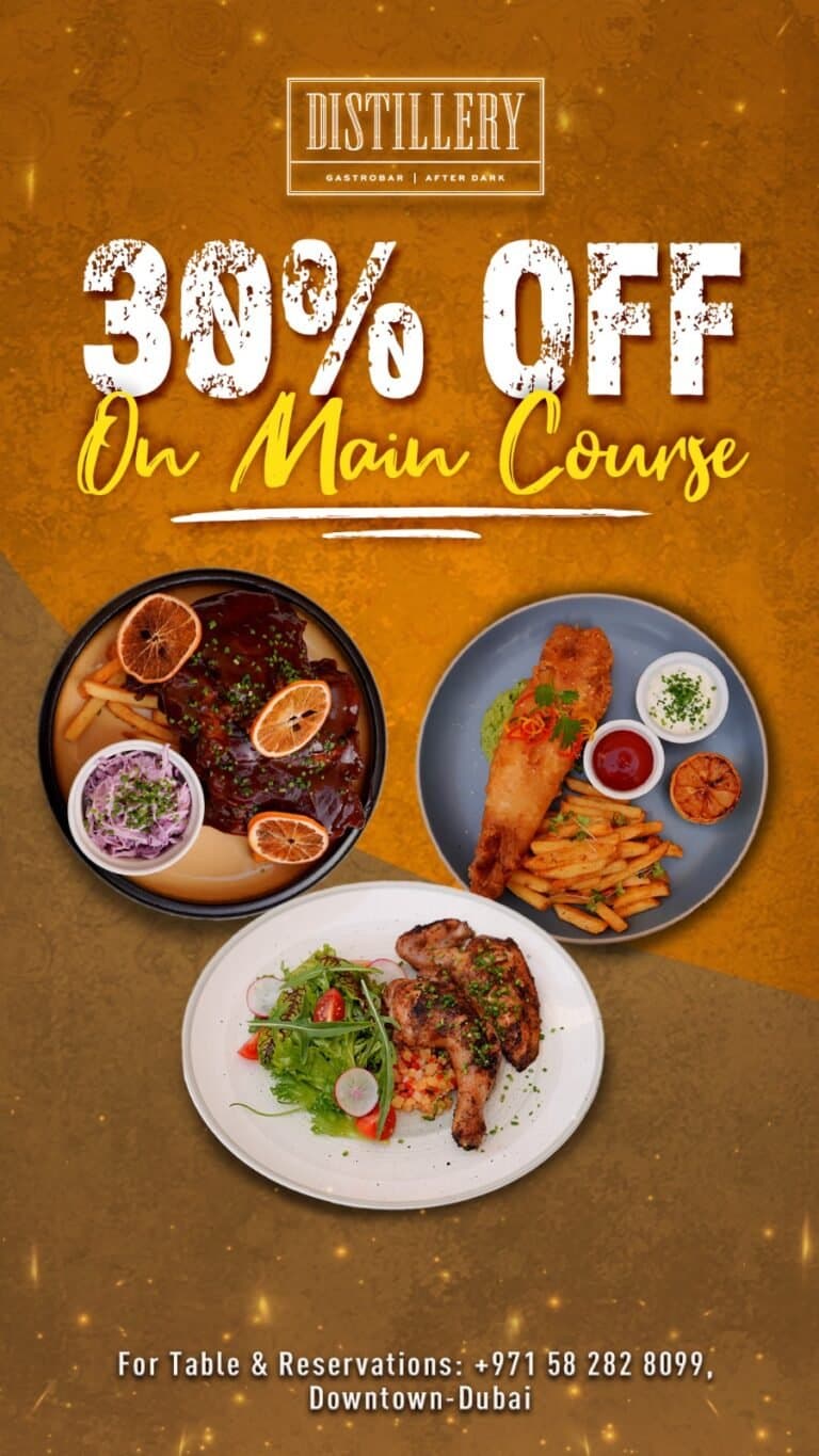 30% OFF On Main Course deal image