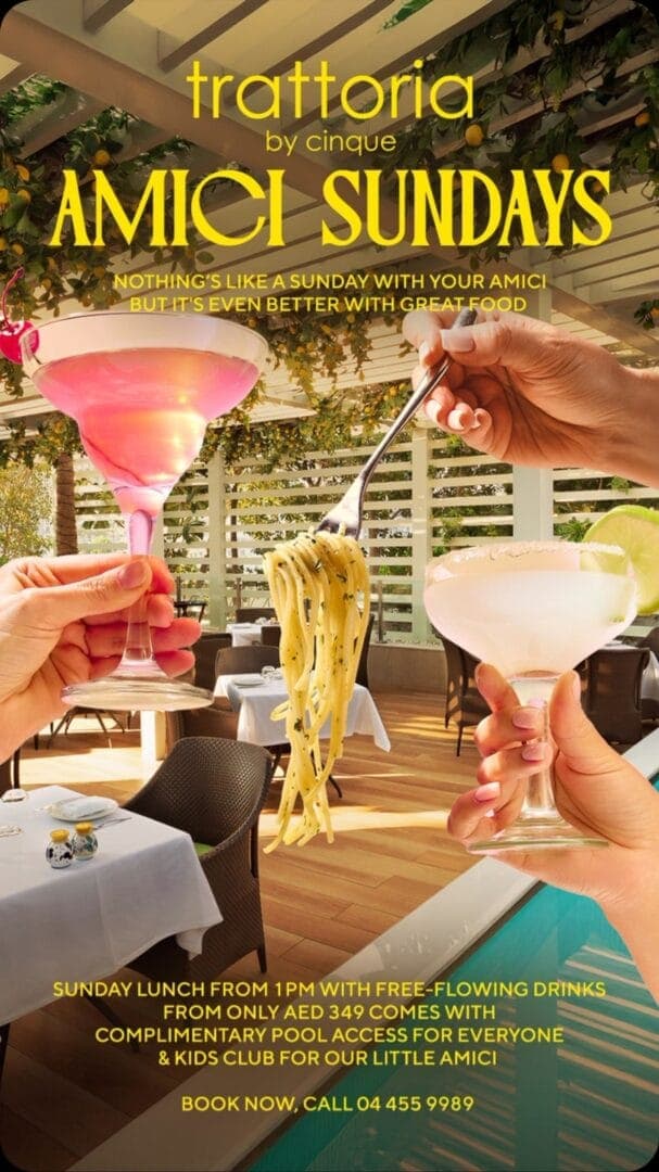 AMICI SUNDAYS FROM 1PM deal image