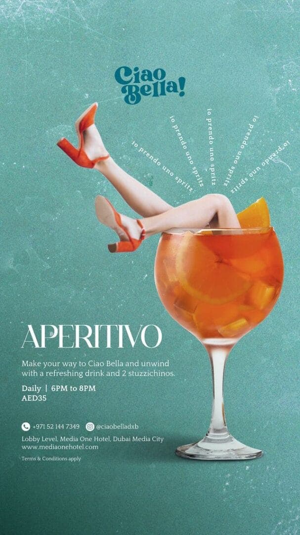 Aperitivo at Ciao Bella deal image
