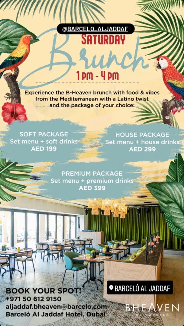 B-Heaven Saturday Brunch deal image