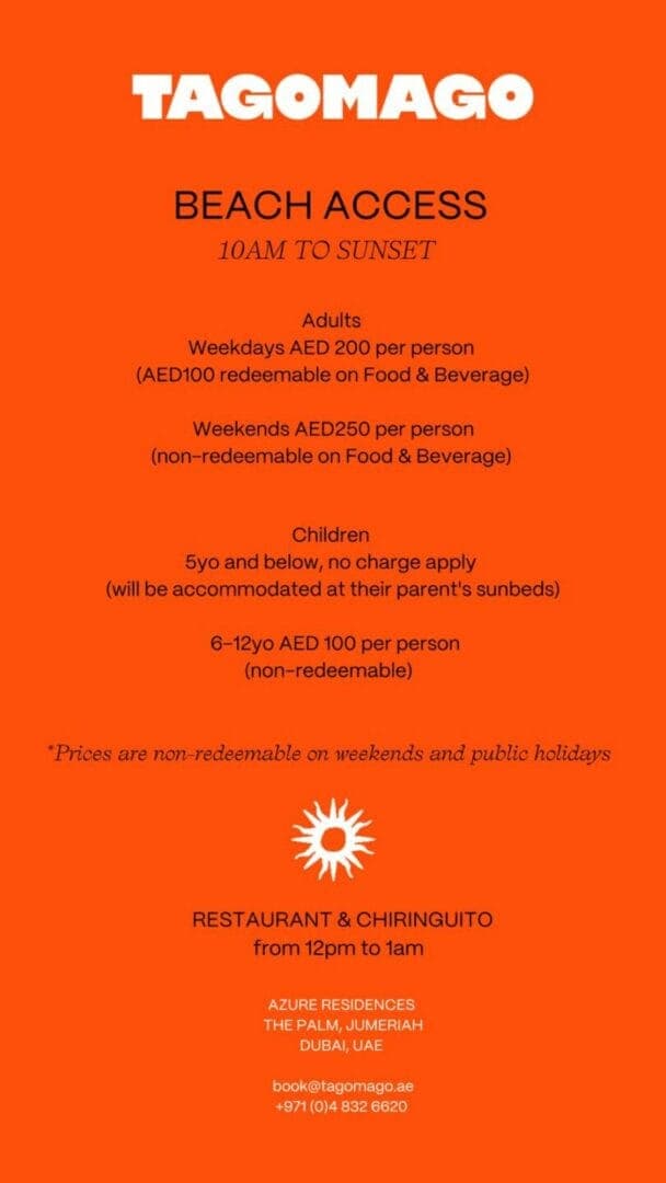 Beach Sunbeds deal image