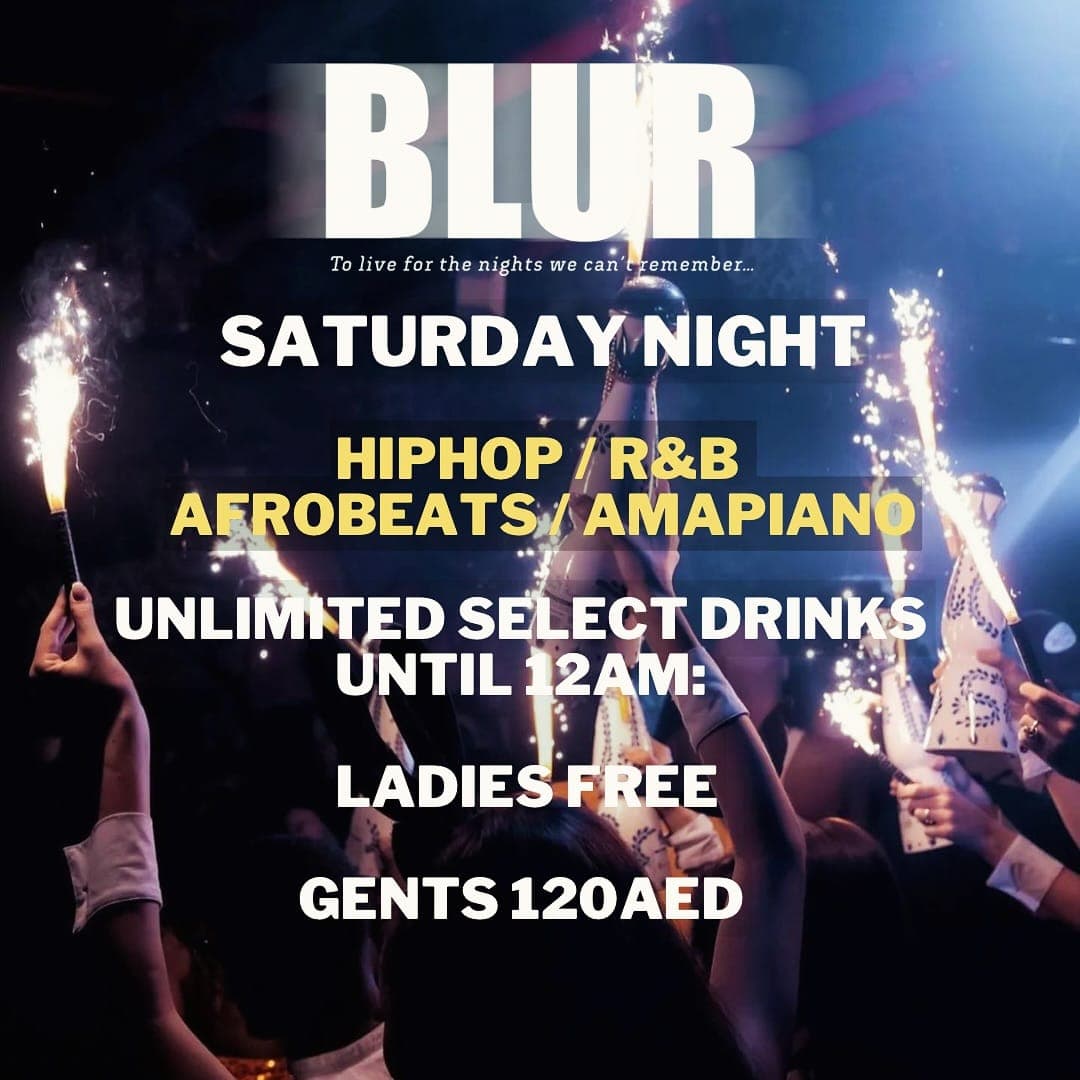 BLUR Saturdays deal image