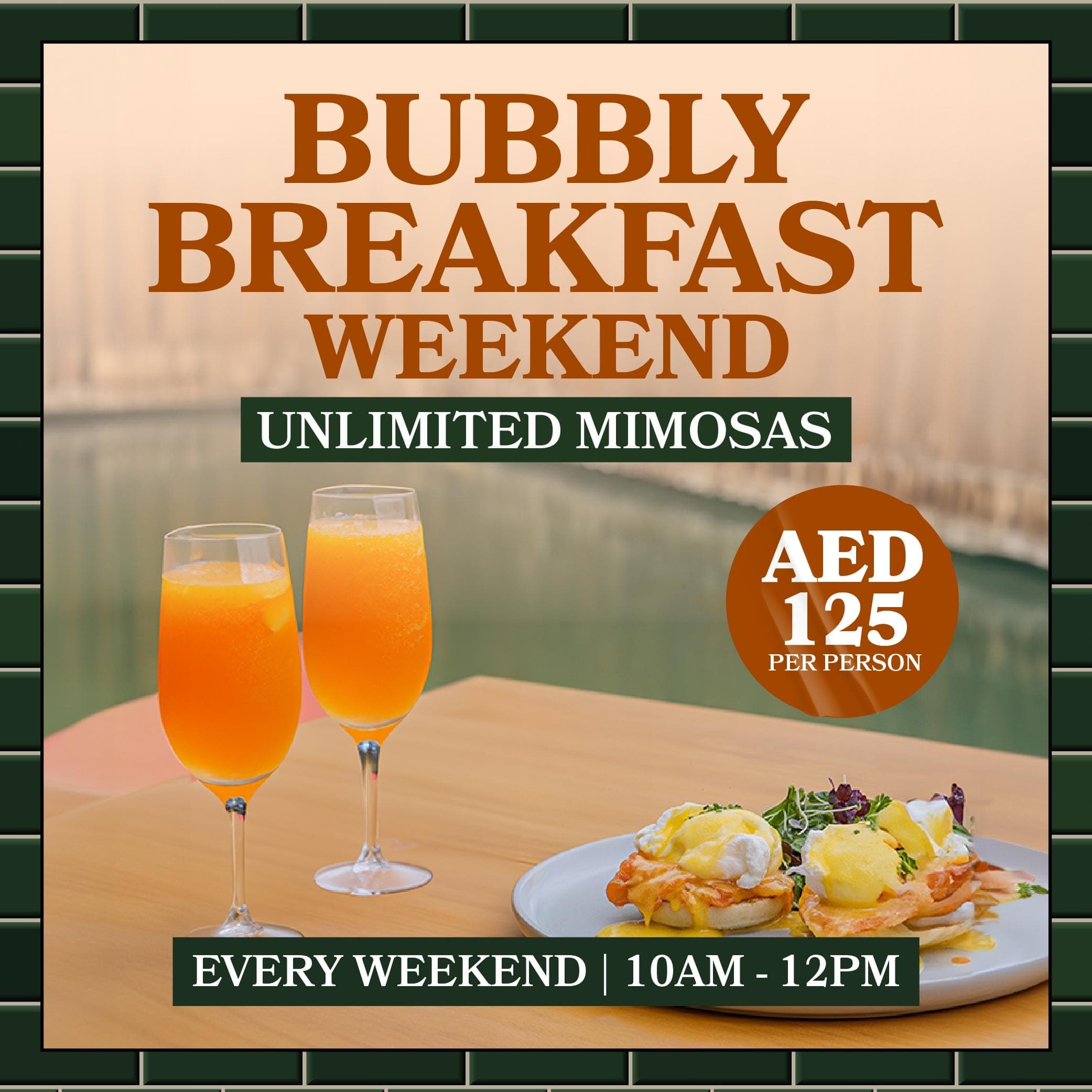 BUBBLY BREAKFAST WEEKEND deal image