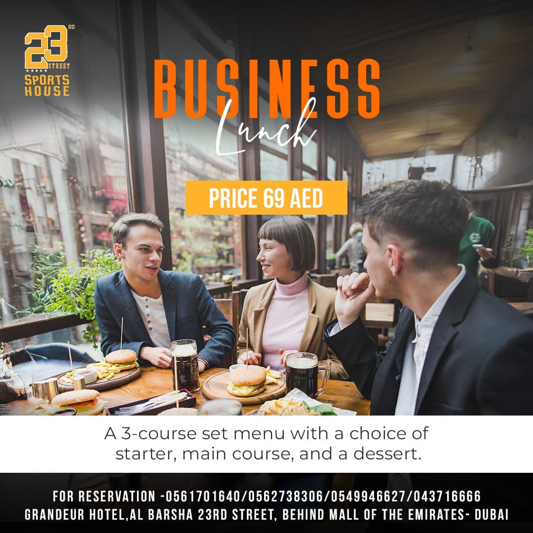 Business Lunch deal image