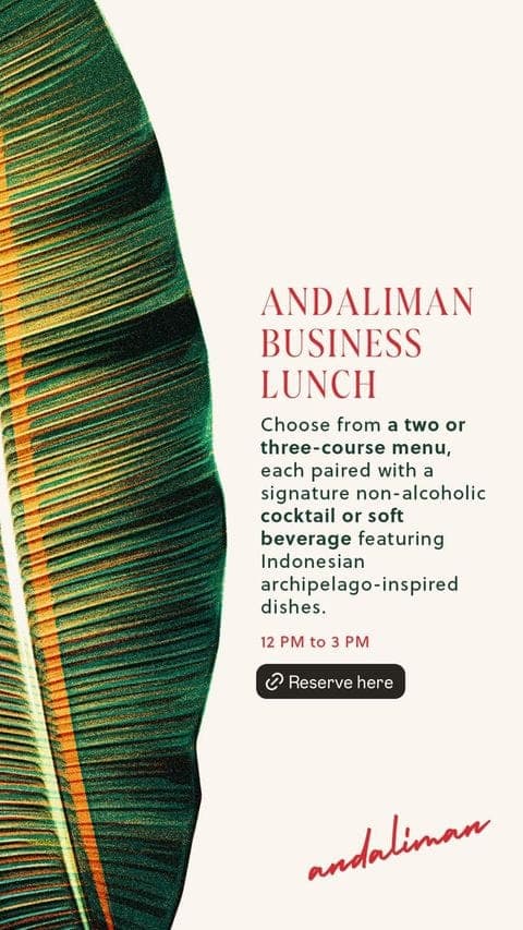 Business Lunch deal image