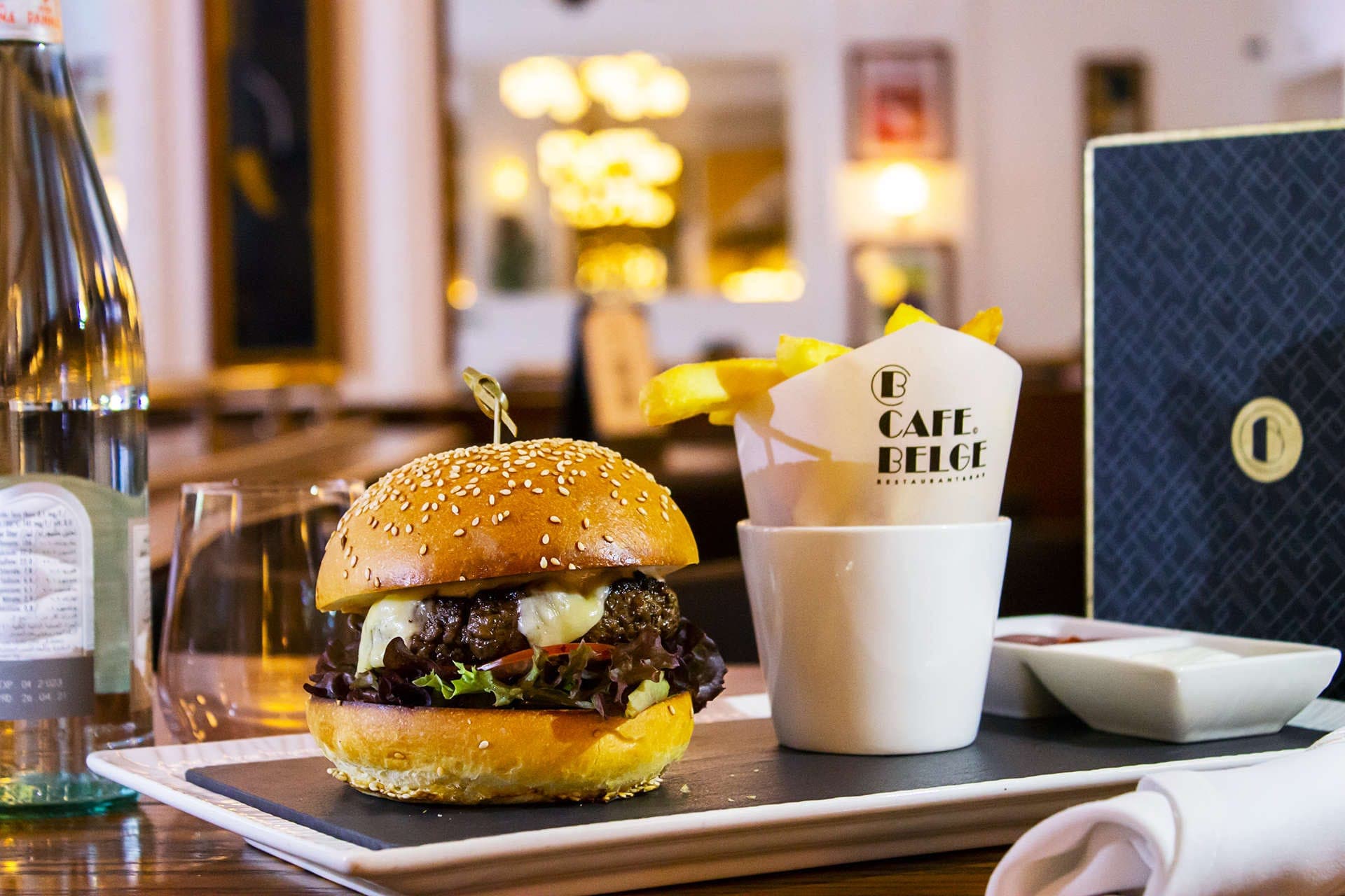 BUSINESS LUNCH AT CAFÉ BELGE deal image