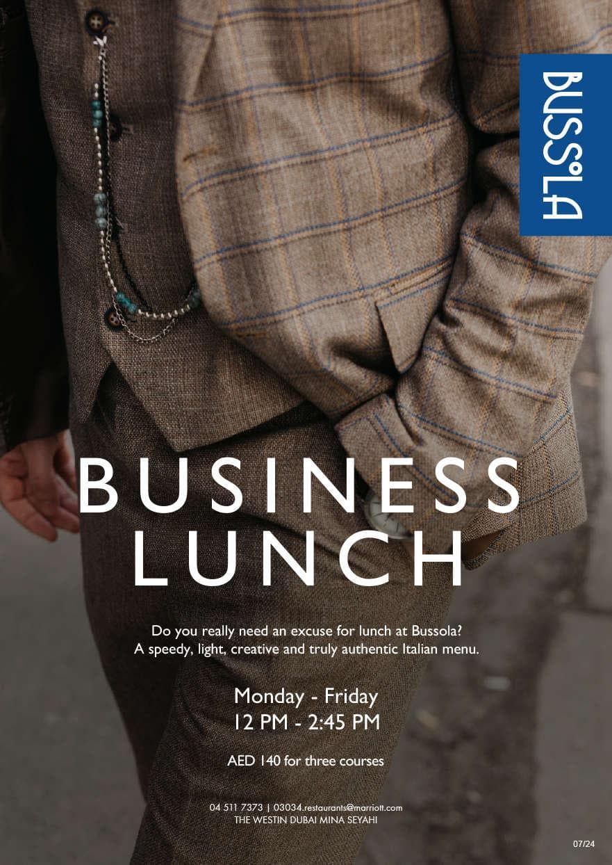 Business Lunch deal image