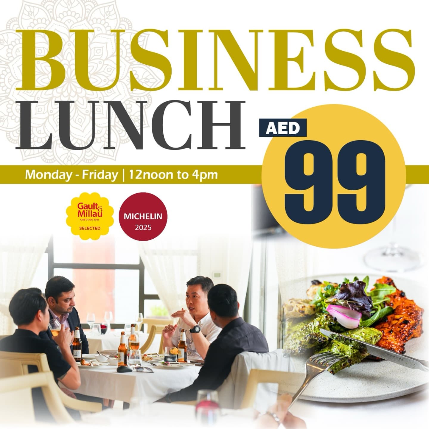 Business Lunch Menu deal image