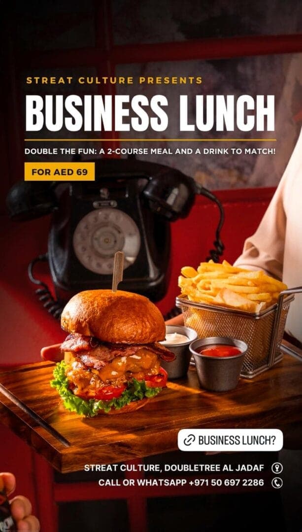 Business Lunch deal image