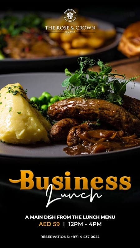 BUSINESS LUNCH deal image