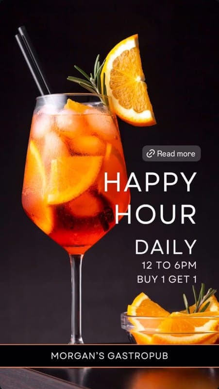 Cheers to Daily Happy Hours at Morgan’s deal image