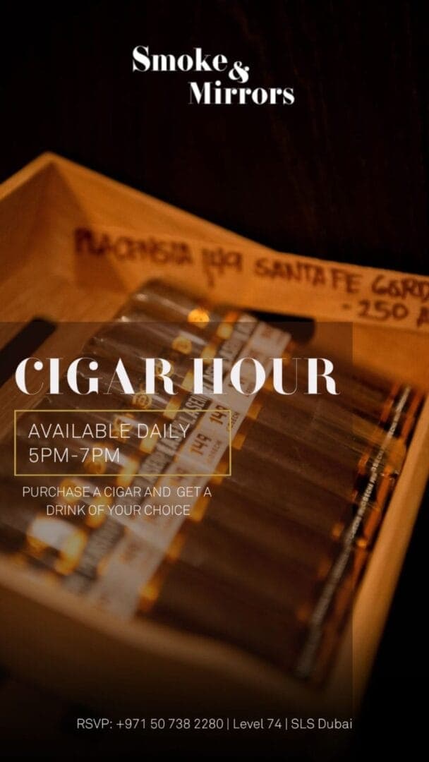 CIGARS & SUNSETS deal image