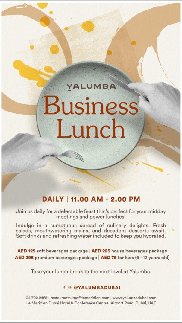 Eat and Meet Business Lunch deal image