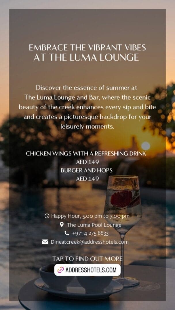 Embrace the Vibrant Vibes at Luma Pool Lounge deal image