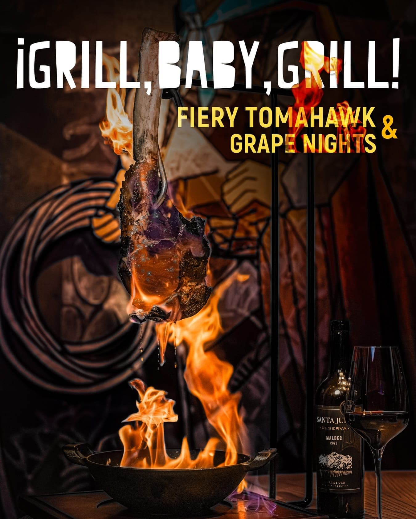 Fiery Tomahawk & Grape Nights deal image
