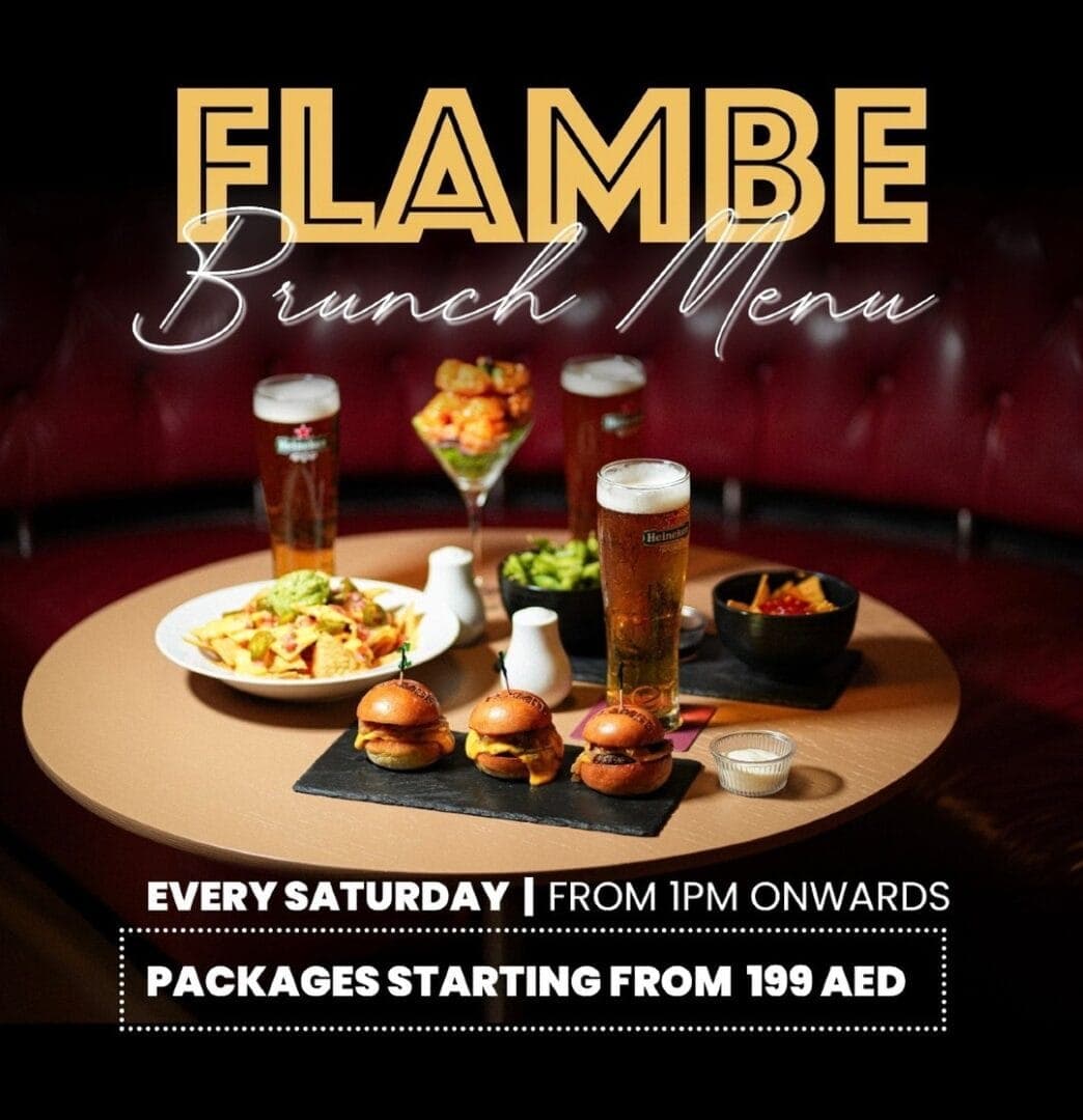 Flambe Brunch deal image