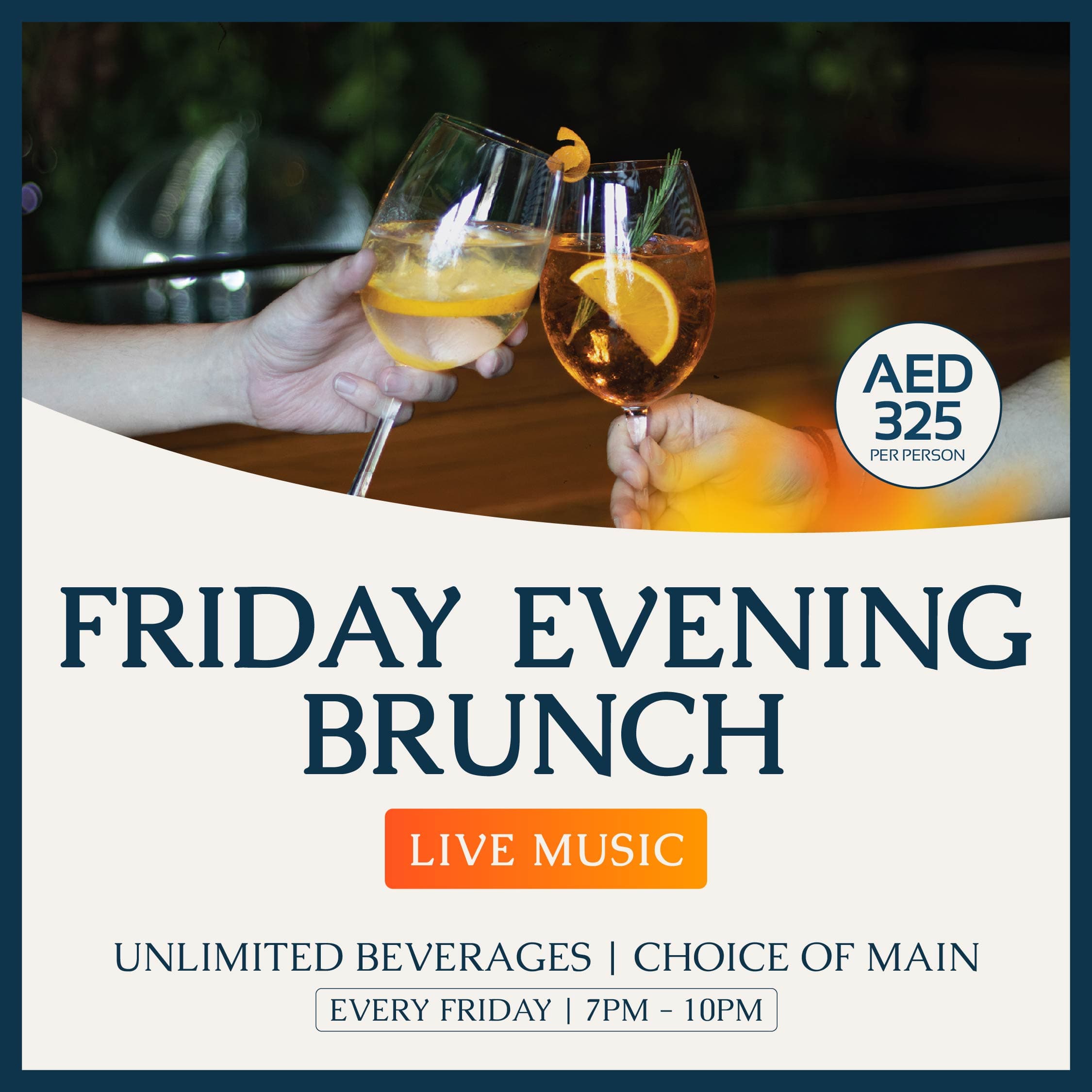 FRIDAY EVENING BRUNCH deal image