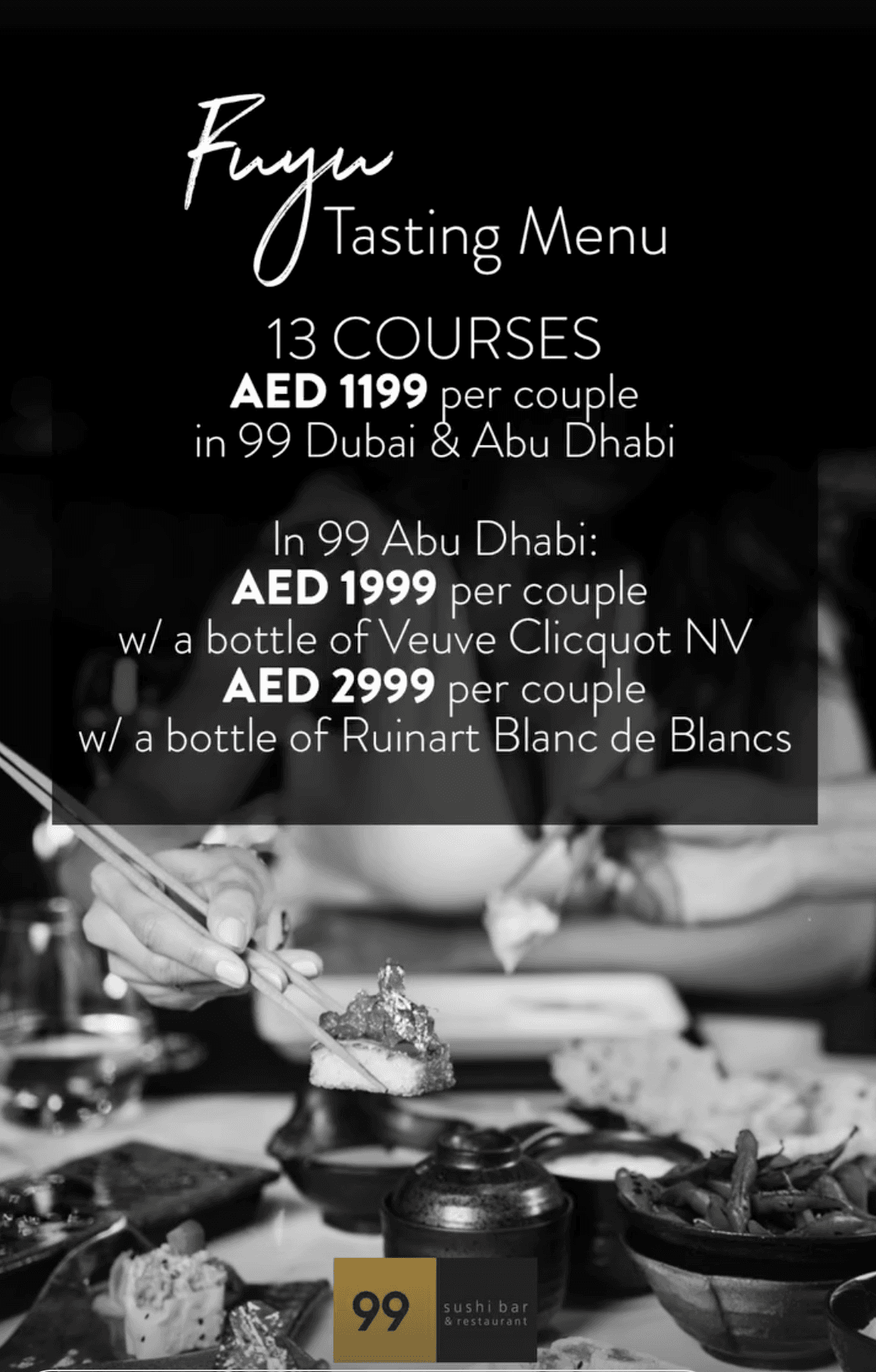 Fuyu Tasting Menu deal image