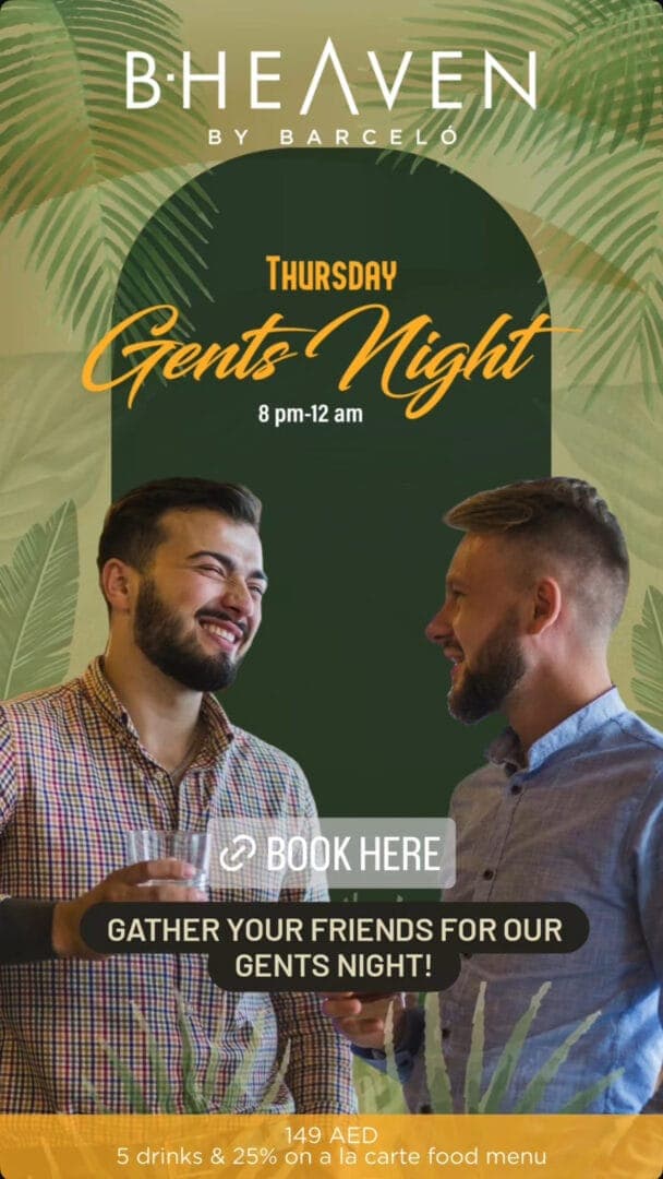 Gents' Night at B-Heaven deal image