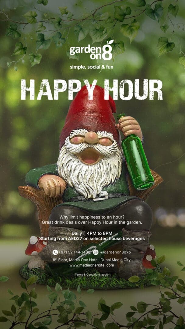 Happy Hour at Garden on 8 deal image