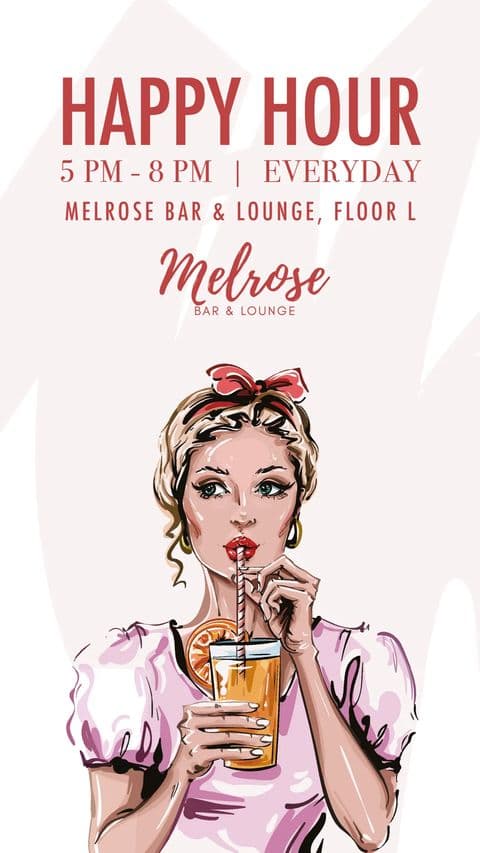 HAPPY HOUR AT MELROSE BAR & LOUNGE deal image