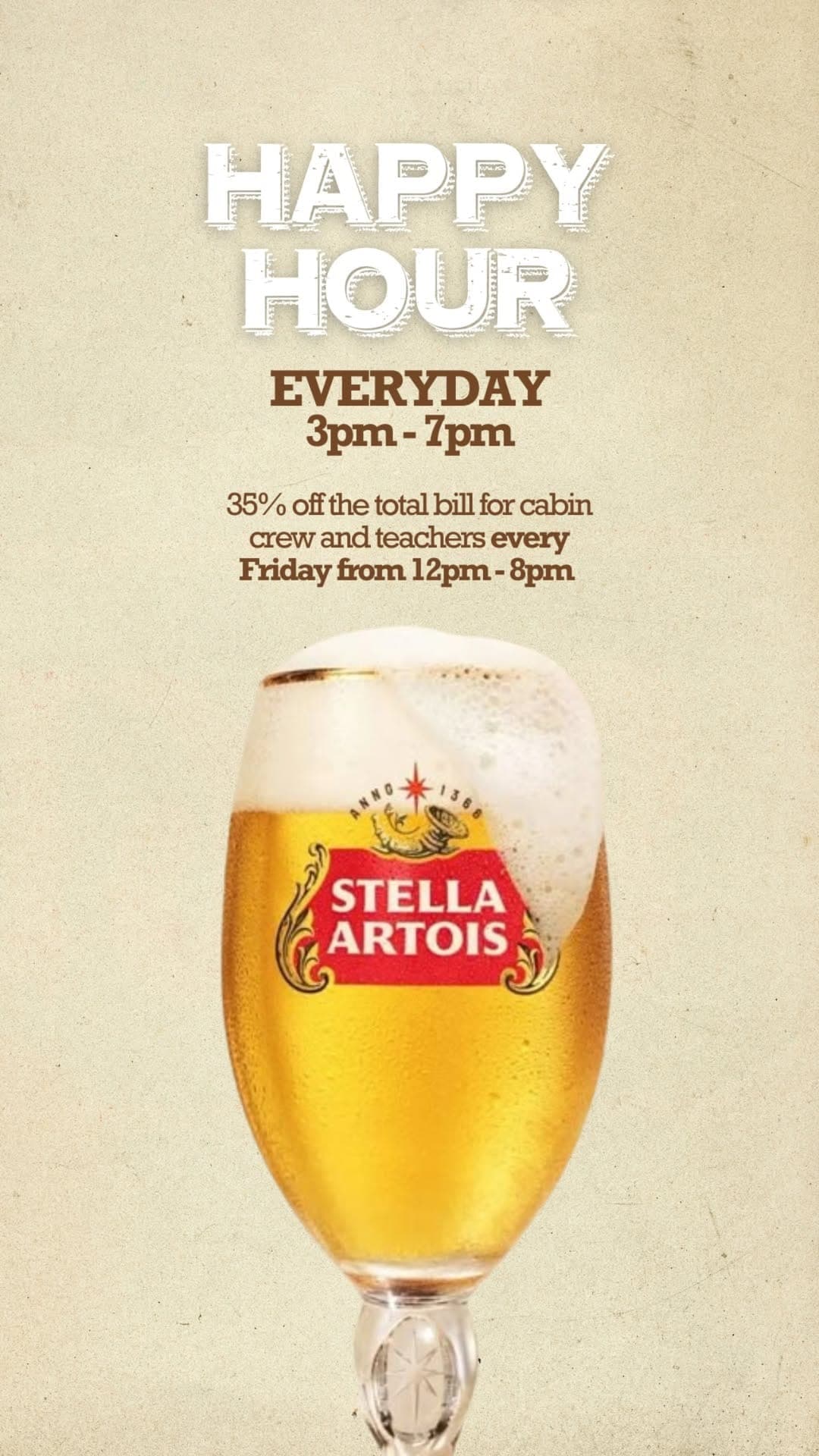 Happy Hour deal image