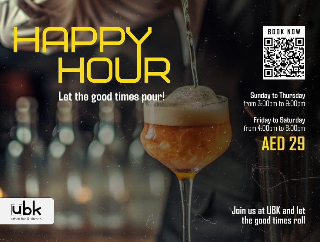 Happy Hours at UBK deal image