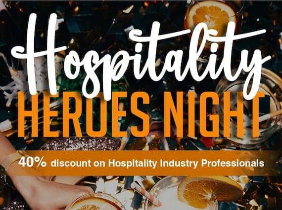 Hospitality Heroes Night deal image