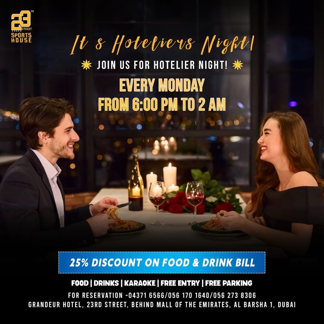 Hoteliers Night deal image