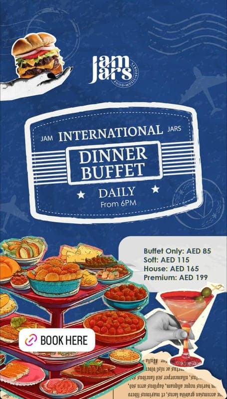 INTERNATIONAL DINNER BUFFET deal image
