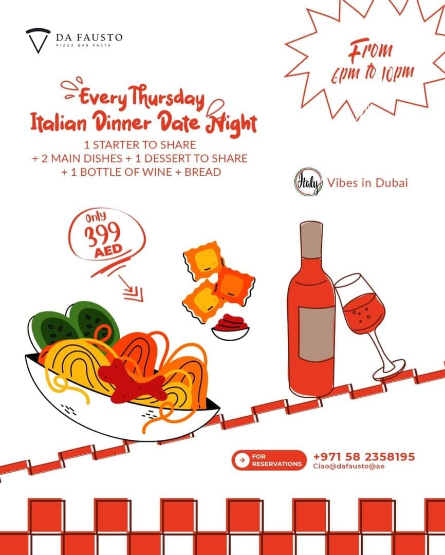Italian Dinner Date Night deal image